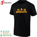 20 26 Mundialito Soccer Gold Emblem 2026 World Cup Tournament Logo Shirt