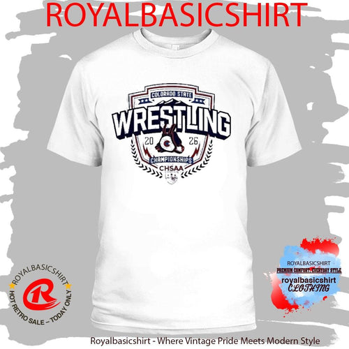 2026 Chsaa State Championship Wrestling Shirt