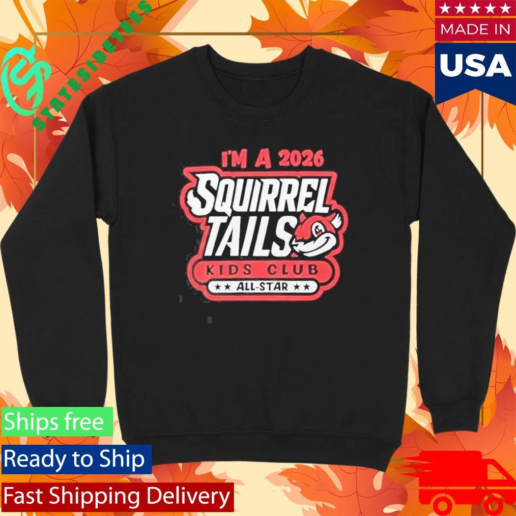 2026 Richmond Flying Squirrel Tails Kids Club All Star Shirt
