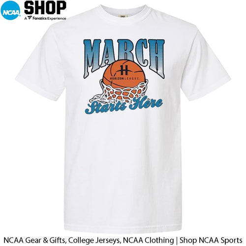 2026 Horizon League Basketball March Starts Here T-Shirt