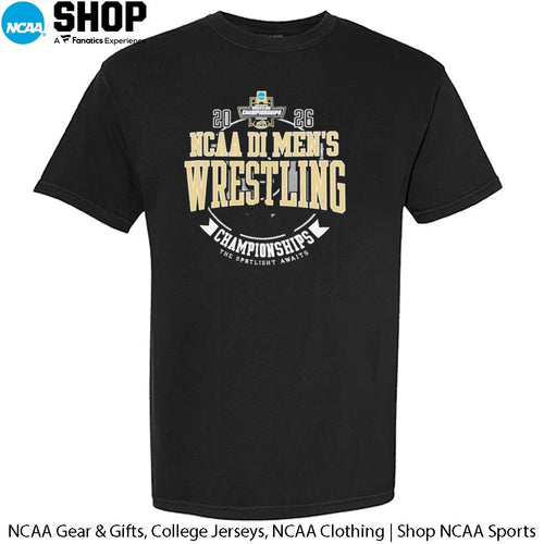 2026 NCAA DI Men’s Wrestling Championships The Spotlight Awaits T-Shirt