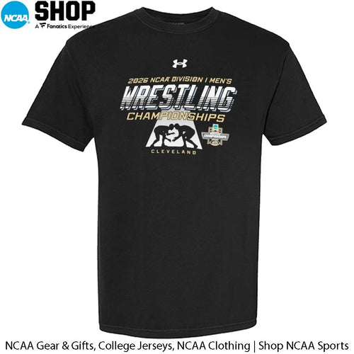 2026 NCAA Division I Men’s Wrestling Championships Cleveland T-Shirt