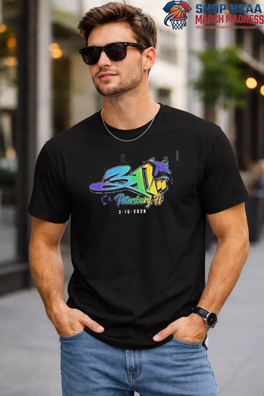 311 St Petersburg Florida 2026 March 15 2026 Two Sided T-Shirt