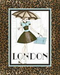 Posterazzi City Girl I Poster Print by Katie Guinn, (10 x 12)
