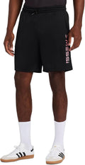 Men's Lifestyle Vertical Icon Shorts with Drawstring, Comfortable Fit, 100% Polyester