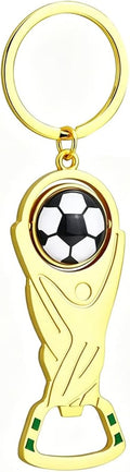 2026 World Cup Soccer Keychain, Creative Bottle Opener Keychain, Soccer Keychain with Opener, Gifts for Football Enthusiasts (B)