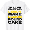 Lemon Poun Cake Lover Merch