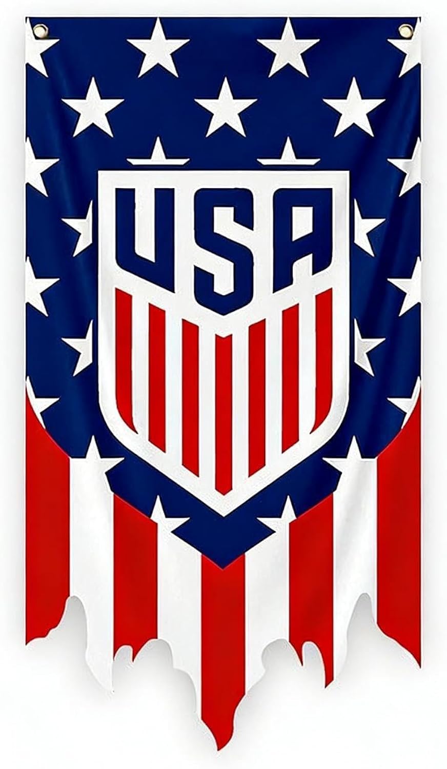 World Cup Decorations 2026 Football Hanging Rod Flag Banner 27x51 Inch with Pole Outdoor Indoor Hanging Flag Banner for Soccer Sports Events Soccer banner Sports Memorabilia hanging flag (A)