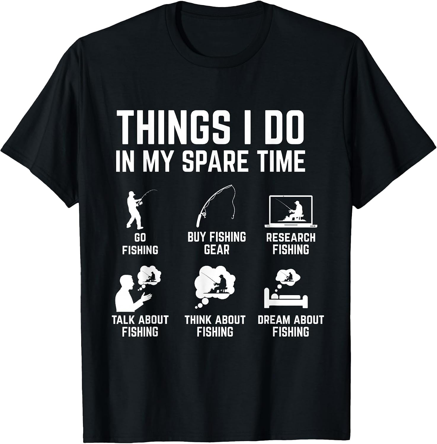 Funny Fishing Apparel for Men Women Kids