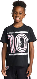 Boys' Lifestyle Short Sleeve T-Shirt, Slim-fit Graphic Tee, Cotton Blend Fabric