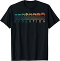 Video Game Controller Evolution Gamer 80s 90s Retro Gaming T-Shirt