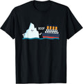 Titanic Funny Titanic and Iceberg Boop Parody for Boys Girls T-Shirt