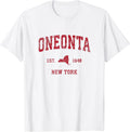 Oneonta New York NY Retro T-Shirts & Gifts