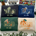 PokaDad Embroidered Sweatshirt with Custom Anime Characters for Fathers Day or Birthday