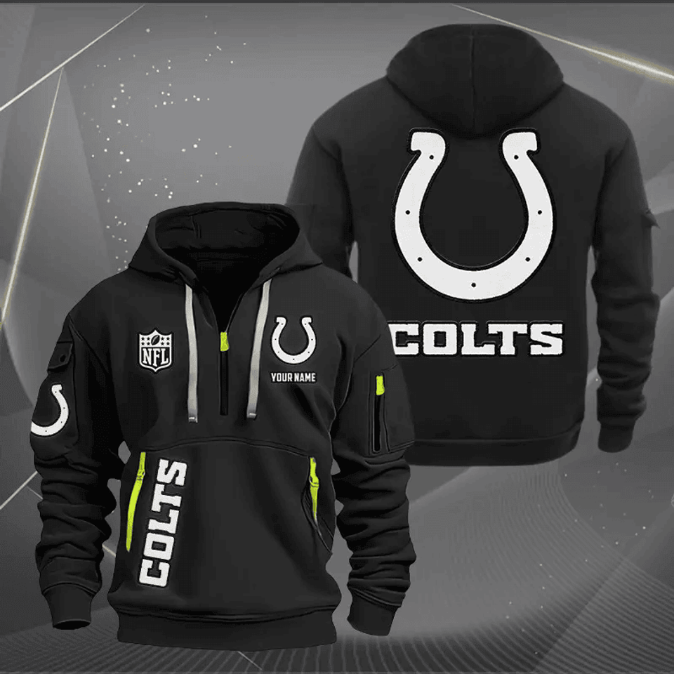 Indianapolis Colts Tactical Hoodie, Football Fan Hoodie, Military Style Sweatshirt