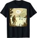 Presto Funny Bigfoot Sasquatch Introvert Loch Ness
