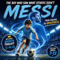 Messi: The boy who saw what others didn't: A Football Biography for Kids About Hard Work, Discipline & Belief (Ages 6–9) (Football Legends for Kids)