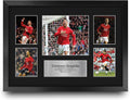 Cristiano Ronaldo 16 x 12 inch (A3) Printed Gifts Signed Autograph Picture for Football Fans and Supporters - 16" x 12" Framed