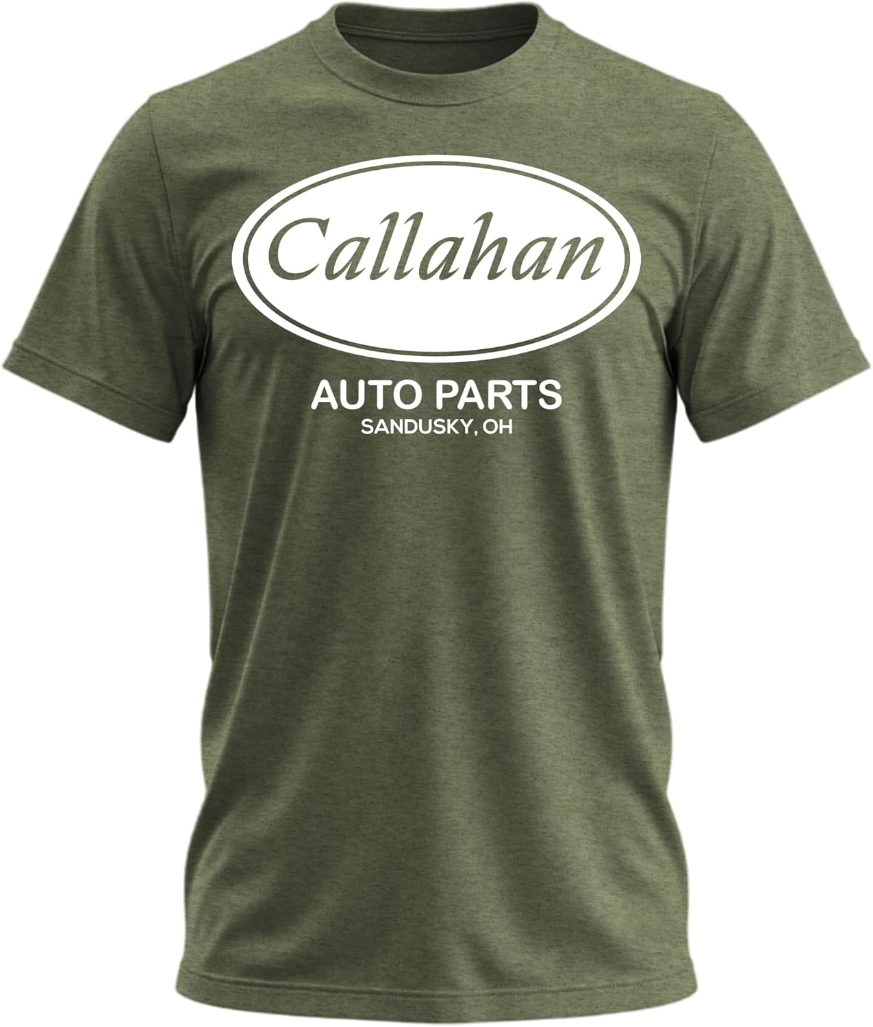 Callahan Auto Parts T-Shirt Funny Vintage Movie T Shirts Retro Classic Heather 80s Movie T Shirts for Men