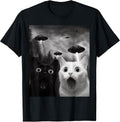 Funny Two Cats Selfie Apparel Gifts Graphic Tees