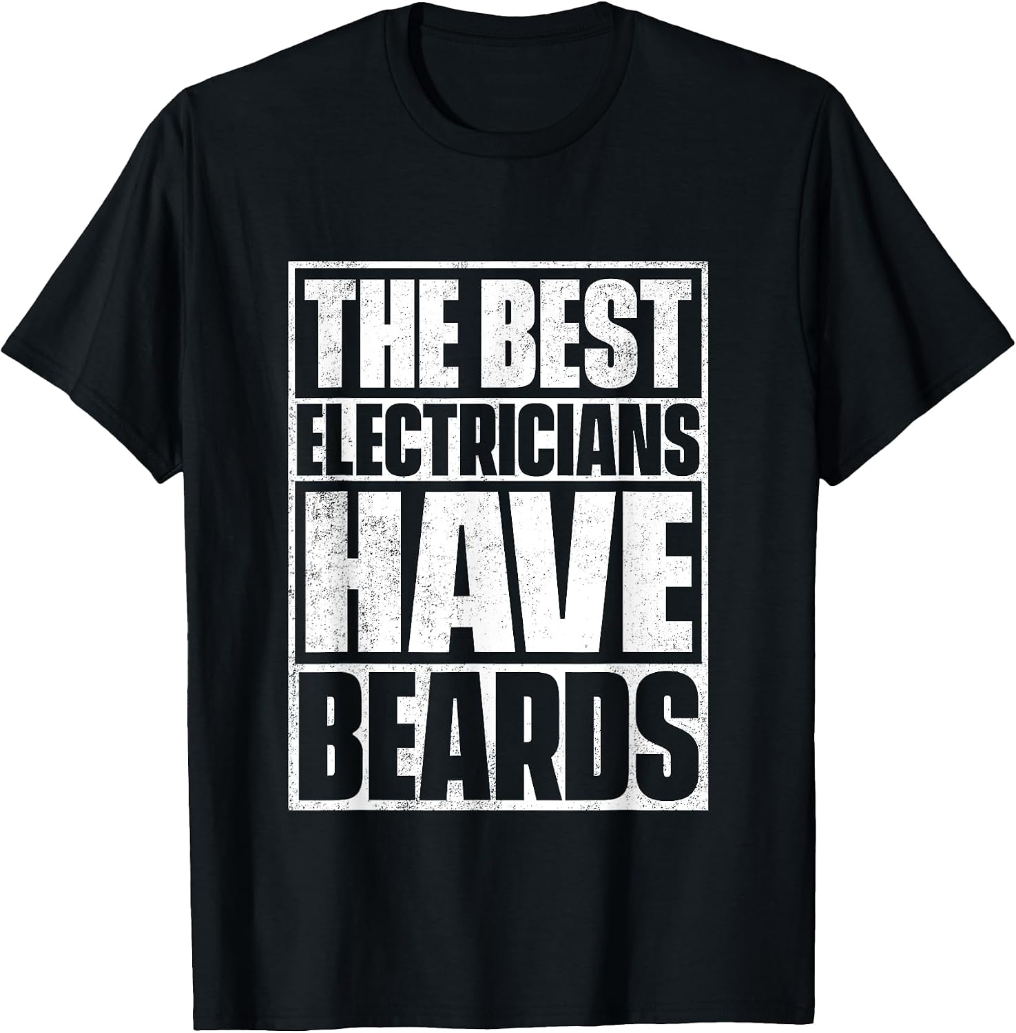 Funny Bearded Electrician Gift Shirt