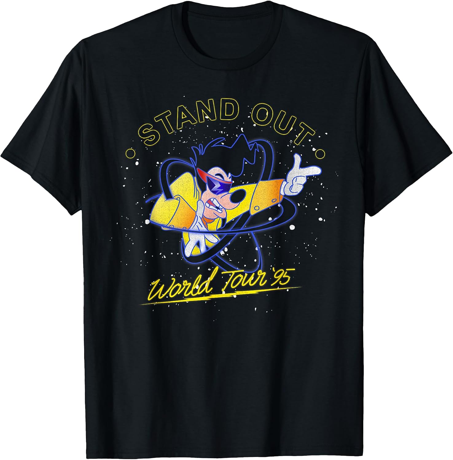 A Goofy Movie Powerline Stand Out World Tour '95 T-Shirt