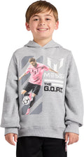 Boys' Lifestyle Long Sleeve Sweatshirt, Standard Fit Hoodie Sweatshirt, Comfortable