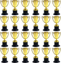 24 Pcs Mini Trophies, 4 Inch Plastic Trophies for Kids, Gold Trophy Award, Participation Trophys Cup, Bulk Trophys for Party Favors, Sports Rewards, Winning Prizes, Competitions, 2026 World Cup (24)