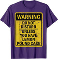 Dessert Style Warning Label Merch Clothes