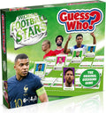 World Football Stars, Guess Who? Green Board Game, Play with Messi, Ronaldo, Harry Kane, Salah, Easy to Setup, Gift for Kids Ages 6 and up, One Size Fits All