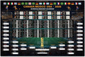 Juchuar World Cup — 36×24 inch Large Soccer Tournament Wall Chart with Knockout Bracket, All 48 Teams & 104 Matches Schedule Poster, Watch Party Decorations & Fan Gift for Home Bar & Sports Bar