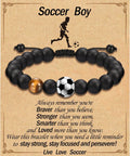 Soccer Football Basketball Baseball Hockey Bracelet Gifts for Boys Players Team Lovers Son Grandson Brother Nephew Friend as Birthday/Valentines Day/Graduation/Back to School/Christmas Gifts
