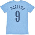 Manchester City Erling Haaland Premium Vintage Twisted Triblend Slub T-Shirt