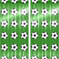 HOOSUN World Cup 2026 Decorations,2 Pack Soccer Birthday Party Decorations Backdrop,Soccer Party Decor Tinsel Foil Fringe Curtains,3.3 x 6.6 Ft Soccer Party Photo Backdrop for Wall,Door,Photo Booth
