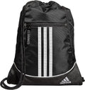 Alliance Sackpack – Drawstring Backpack for Sports, Small Gym Bag, Black/2, OSFA