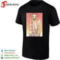 A Perfect Circle woman kneeling holding spear with dog and bull Forum Karlin Prague 2026 shirt