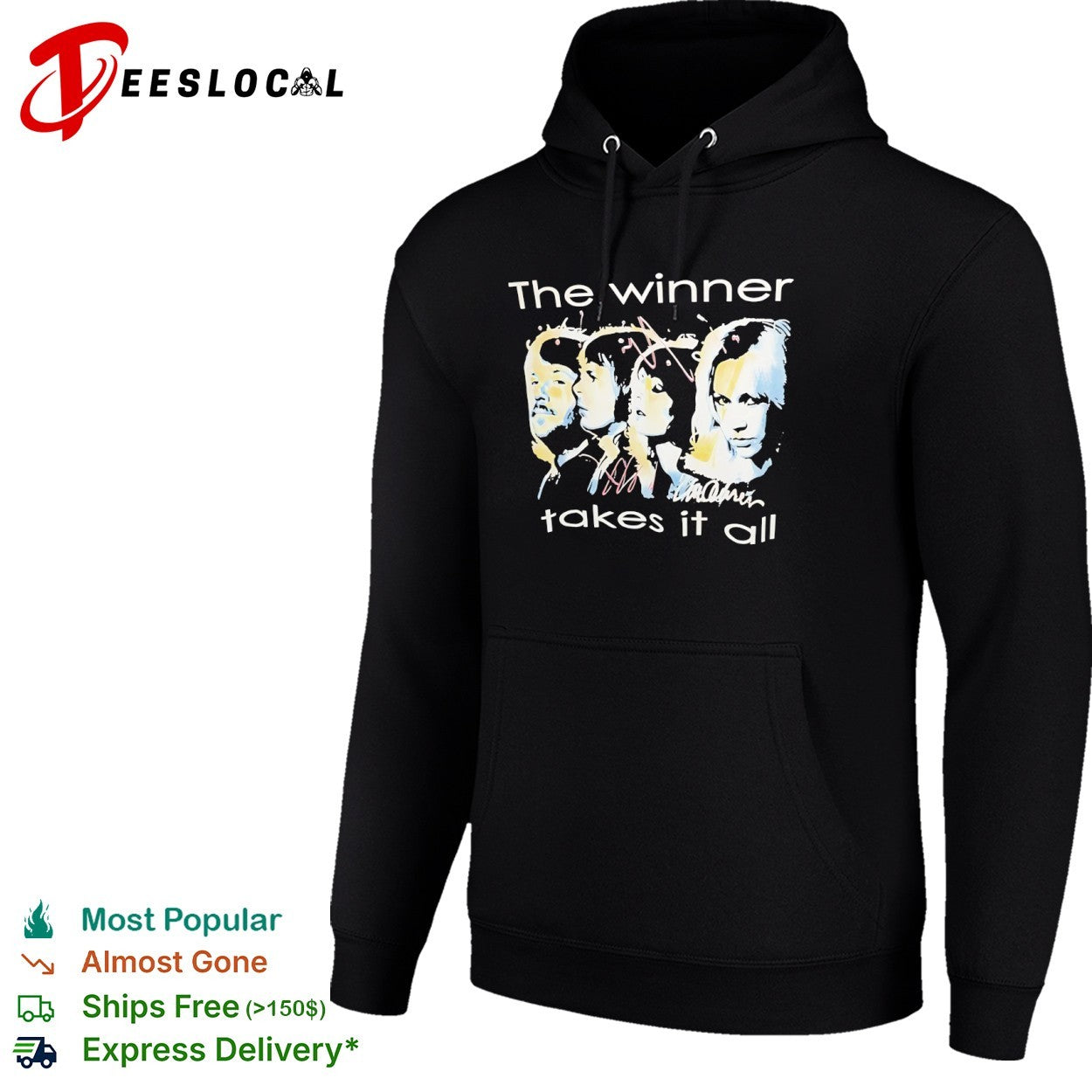 ABBA The winner takes it all band members Agnetha Bjorn Benny Anni-Frid shirt