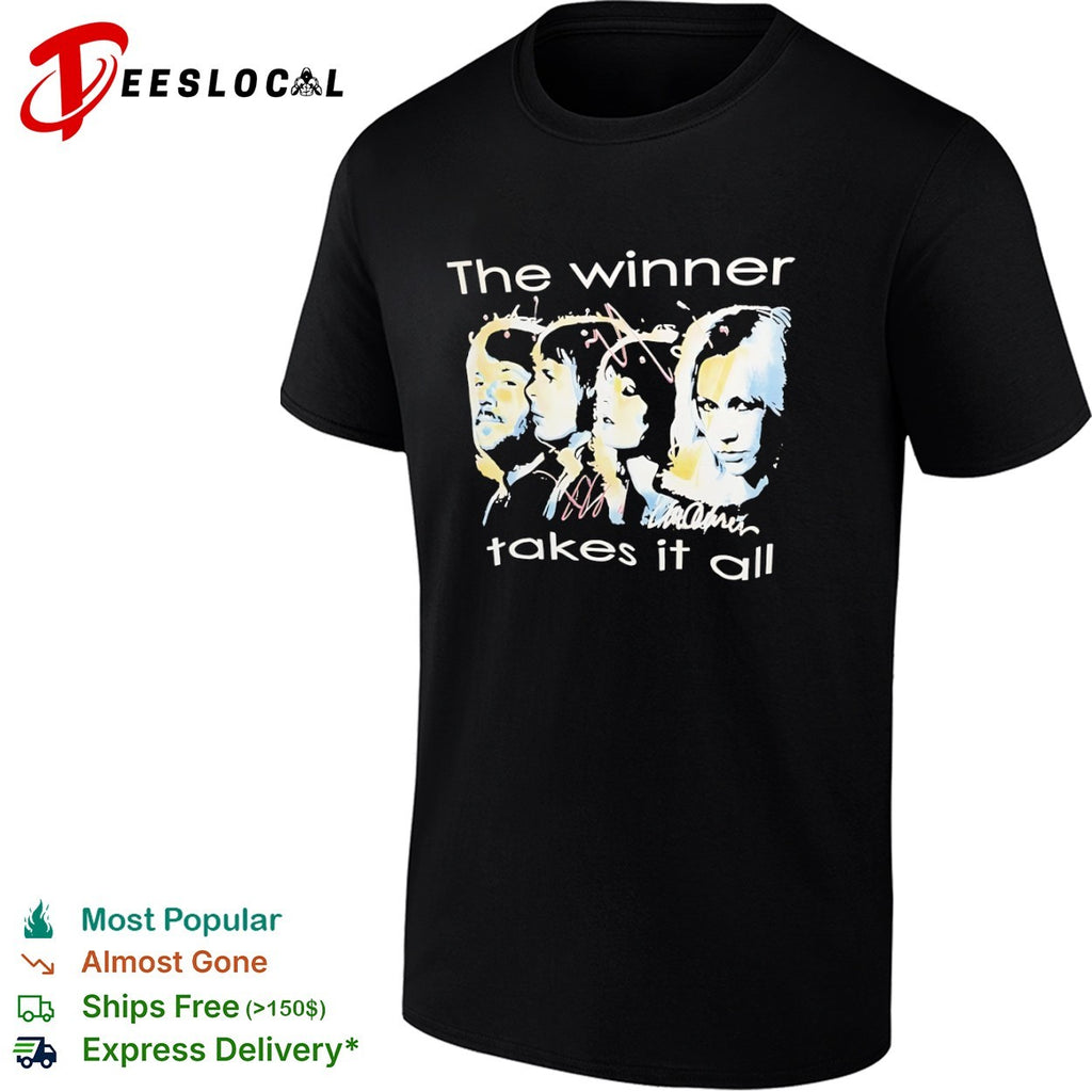 ABBA The winner takes it all band members Agnetha Bjorn Benny Anni-Frid shirt