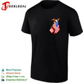AFC bald eagle American flag shirt