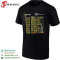 Abbott World Marathon Majors Arrivals New York London shirt
