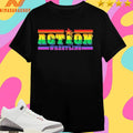 Action Wrestling Pride Rainbow Shirts
