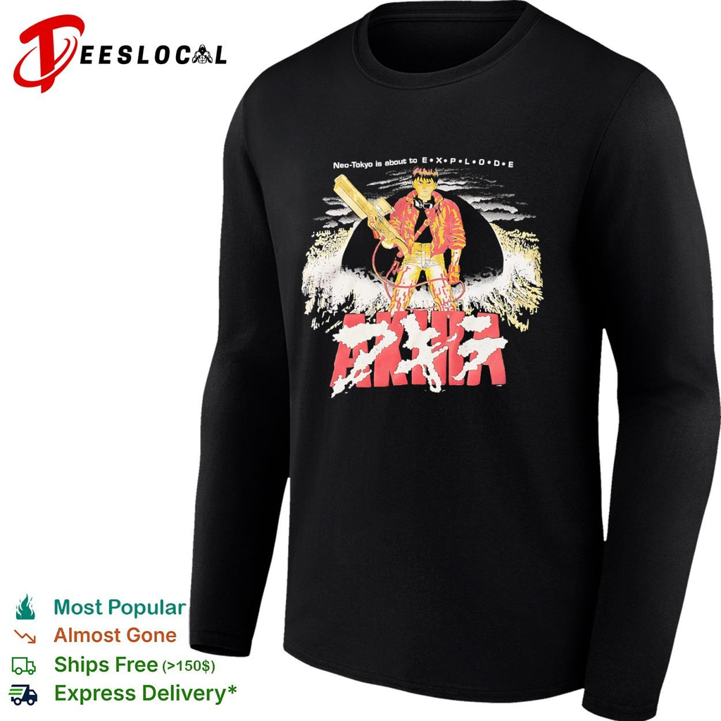 Akira Neo Tokyo is about to E X P L O D E Released by Streamline Pictures shirt