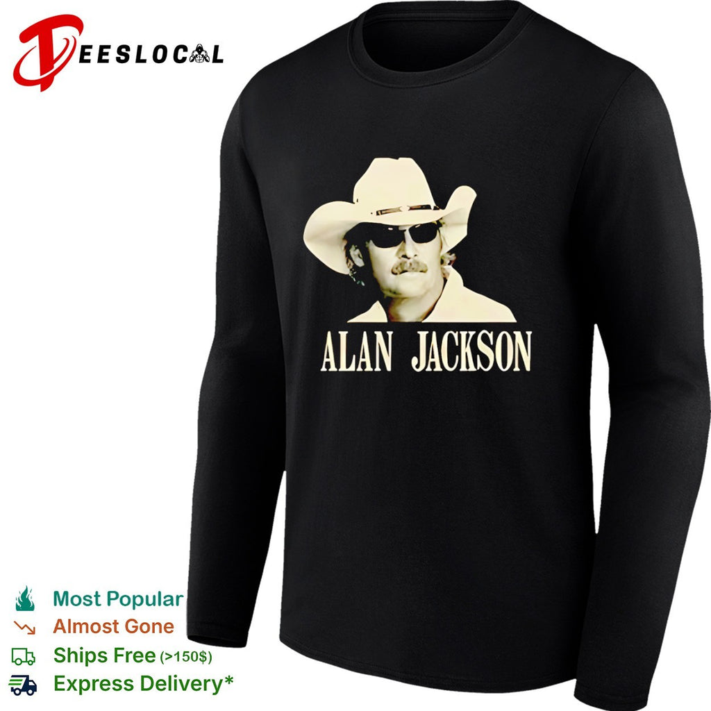 Alan Jackson Country Music Star Portrait Shirt