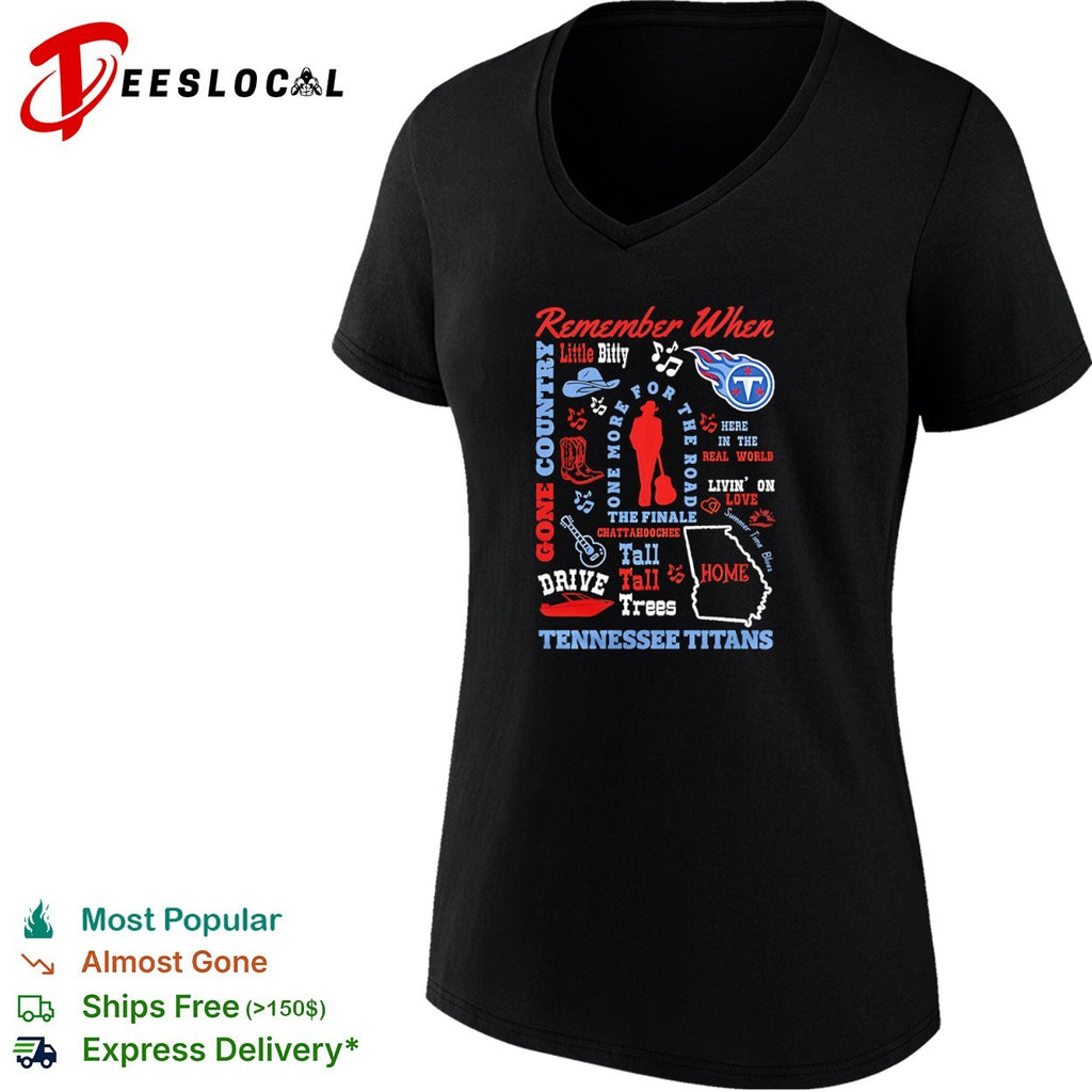 Alan Jackson Tennessee Titans Remember When Little Bitty Here in the Real World shirt
