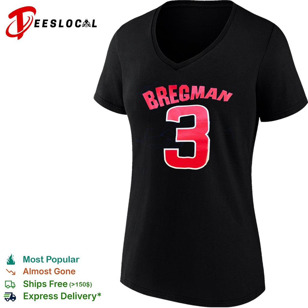 Alex Bregman 3 Chicago Cubs MLB Shirt