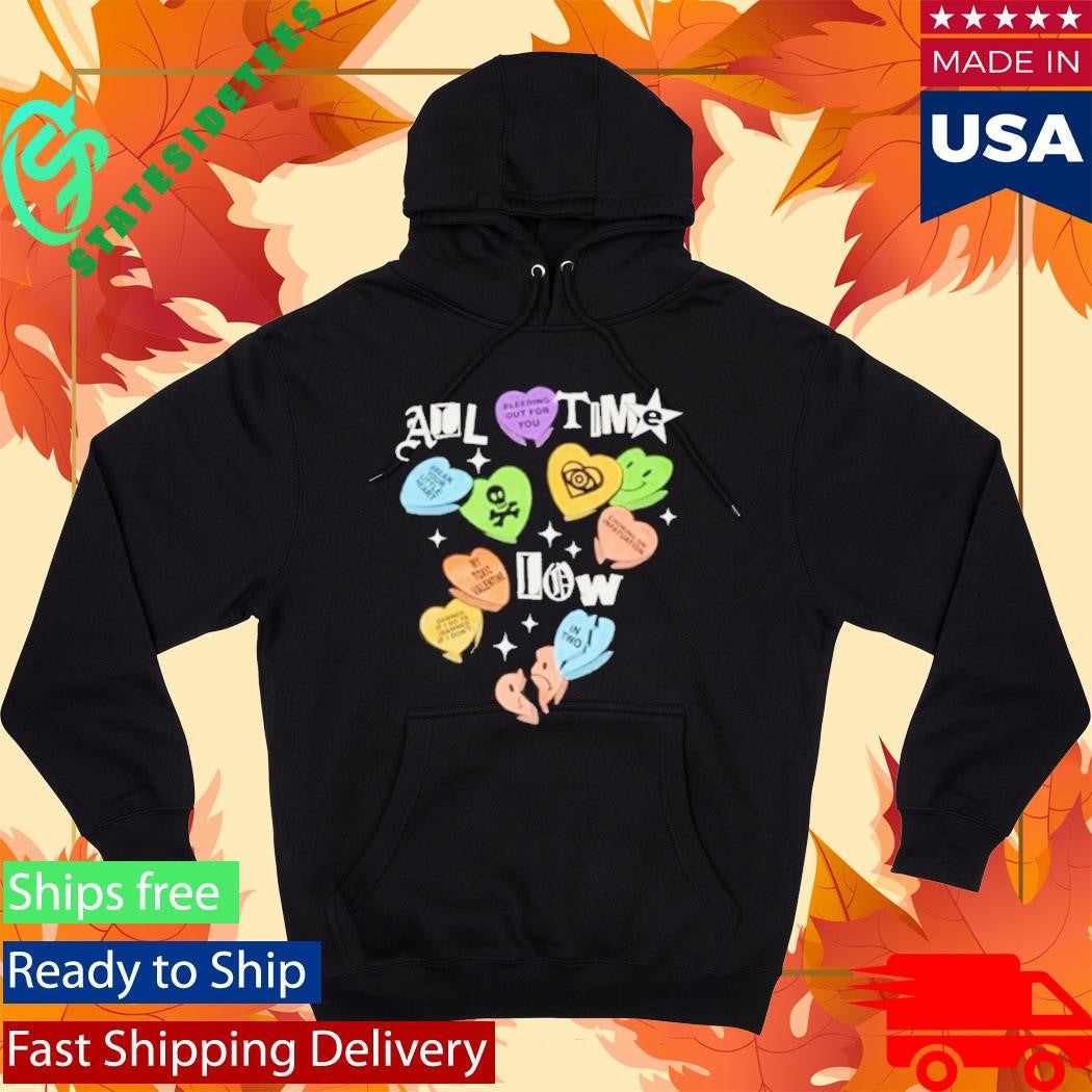 All Time Low Candy Hearts Shirt