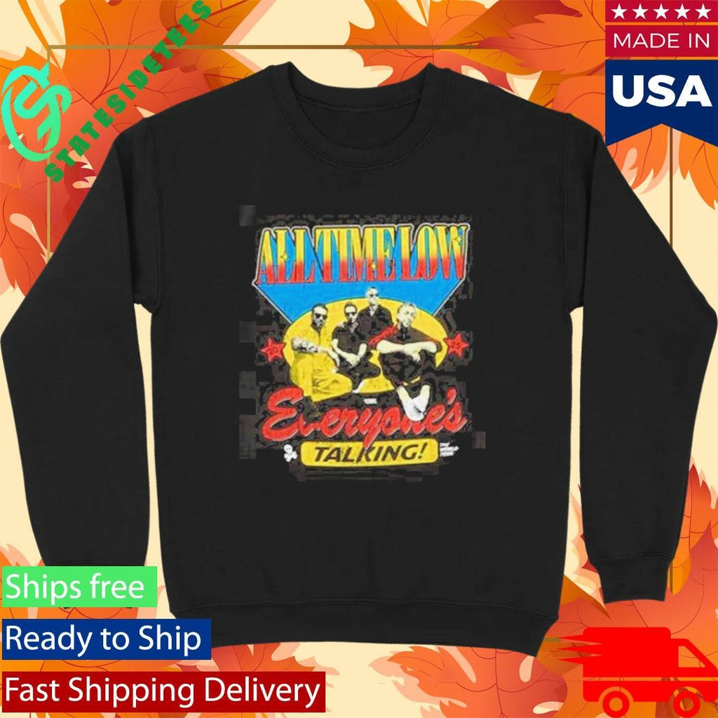 All Time Low Everyones Talking Na Dateback T-Shirt