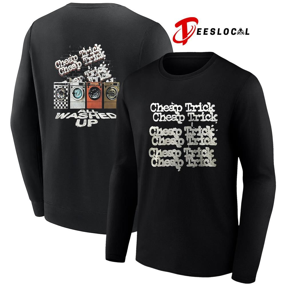 All washed up Cheap Trick album release graphic shirt