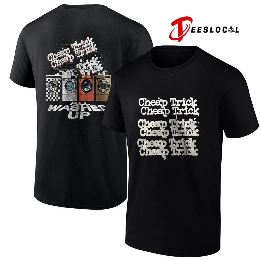 All washed up Cheap Trick album release graphic shirt