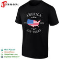 America 1776 2026 250 Years United States Map Flag Anniversary shirt
